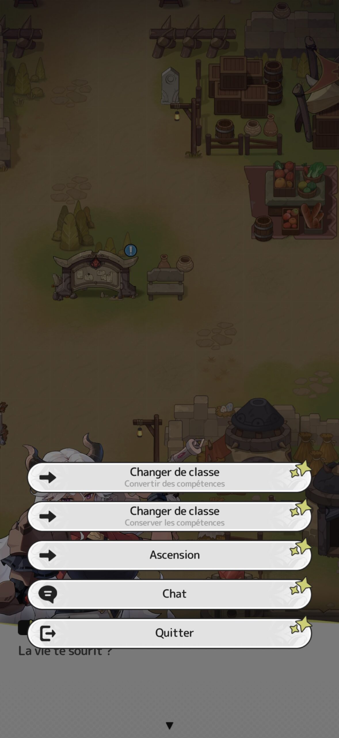 Choix au npc